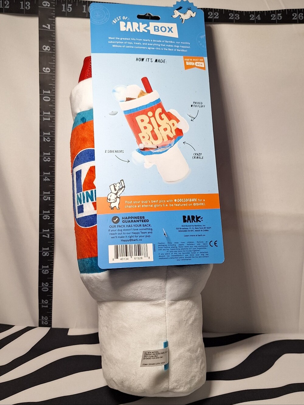 NWT Bark Big Burp Slurp & Chewinversal Remote Dog Toys - Picture 6 of 12
